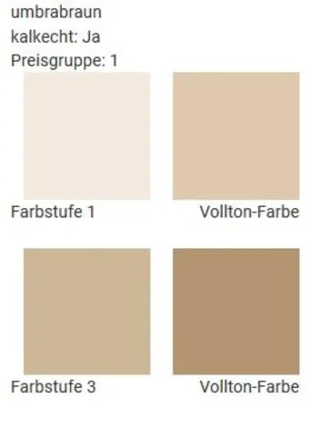 Casa Natura Wandfarben in umbrabraun